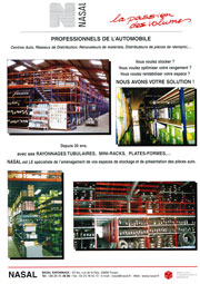 Stockage pièces auto - page 1