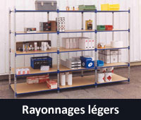 Rayonnages légers